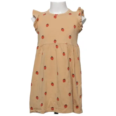 Jurk (Beige, Rood, Groen) van Tinycottons Katoen, Elastaan