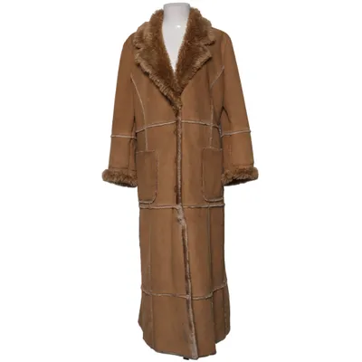 Vinterfrakke (Beige) fra Miss Miss Akryl, Polyester