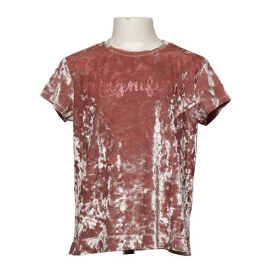 T-shirt (Pink) from Lindex Kids Elastane, Polyester