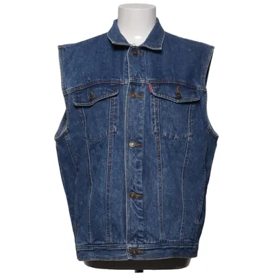 Denim vest (Blue) from Mc Lloy'd Cotton