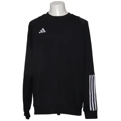 Sweatshirt (Zwart, Wit) van Adidas Katoen, Gerecycled polyester, Viscose