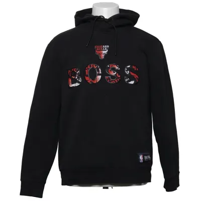 Huvtröja (Svart) från Hugo Boss Bomull, Elastan, Polyester
