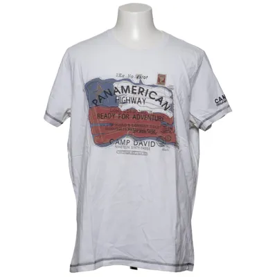 T-shirt (Wit) van Camp David