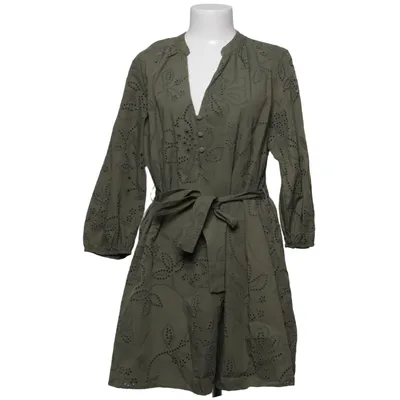 Klänning (Grön) från Zara Bomull, Polyester