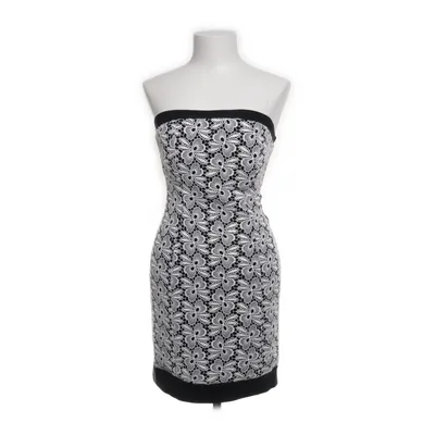 Cocktail dress (Black, White) from Fervente Elastane, Polyester, Viscose