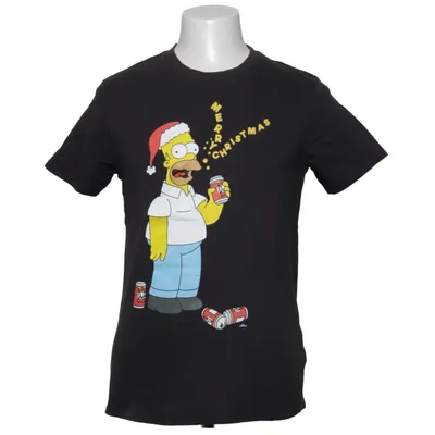 T-shirt (Gray, Multicolored) from The Simpsons Cotton