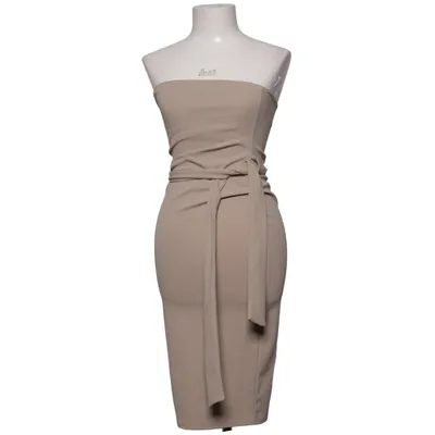 Robe (Beige) de Boohoo Night Élasthane, Polyester