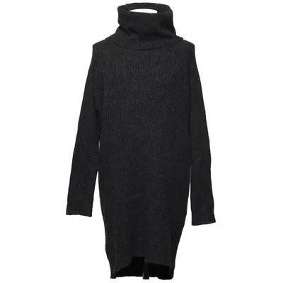 Turtleneck dress (Gray) from VILA Acrylic, Elastane, Polyester, Wool