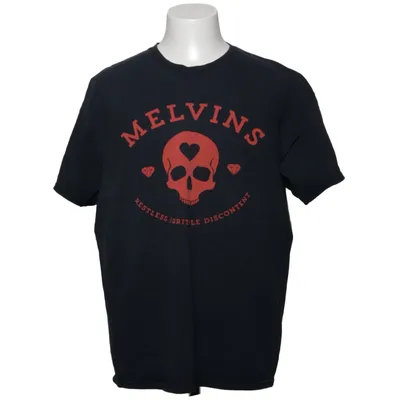 T-shirt (Black, Red) from Gildan Cotton
