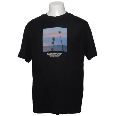 T-shirt (Black) from Jack & Jones Originals Cotton