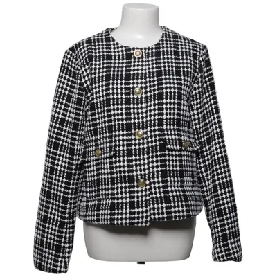 Jakke (Sort, Hvid) fra First Class Collection Akryl, Polyester, Viscose