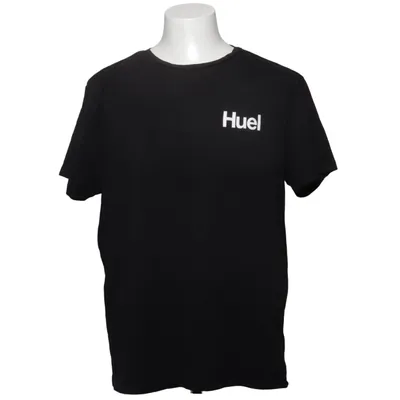 T-shirt (Svart) från Huel Bomull, Elastan