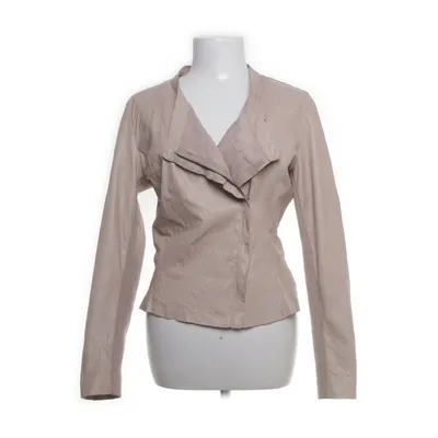 Läderjacka (Beige) från Anouki