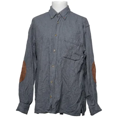 Buttondown-skjorta (Grå) från New England Bomull