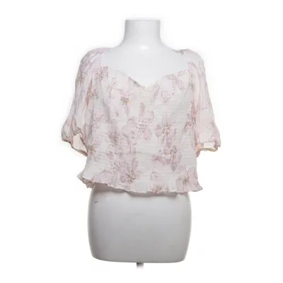 Top (Wit, Meerkleurig) van H&M Polyamide, Viscose
