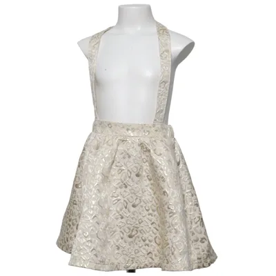 Dungaree skirt (Beige, Gold) from Creamie Cotton, Polyester