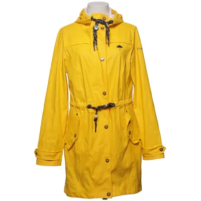 Manteau imperméable (Jaune) de Schmuddelwedda Polyester, Polyuréthane