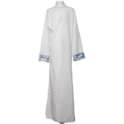 Robe de chambre (Blanc, Bleu)