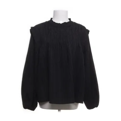 Blouse (Zwart) van Indiska Elastaan, Gerecycled polyester
