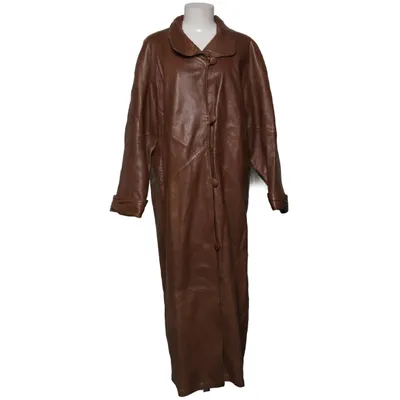 Frakke (Brun) fra Friitala Viscose