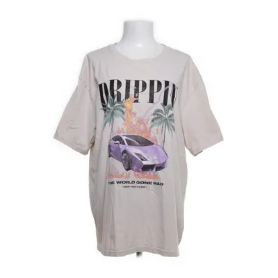 T-shirt (Beige, Multicolored) from Black Squad Cotton