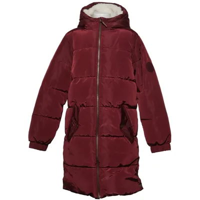 Vinterfrakke (Rød) fra WE Genanvendt polyester