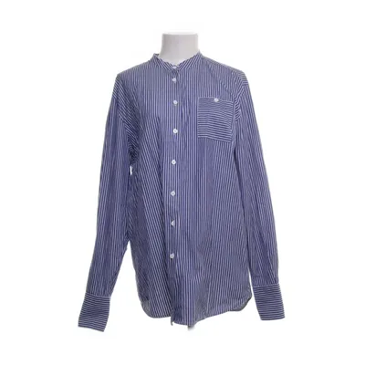 Shirt (Blauw, Wit) van Rika by Ulrika Lundgren Katoen