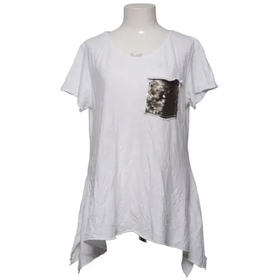 T-shirt (Wit) van Lo-ika Katoen