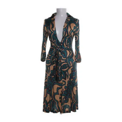 Dress (Beige, Green) from Patrizia Pepe Viscose