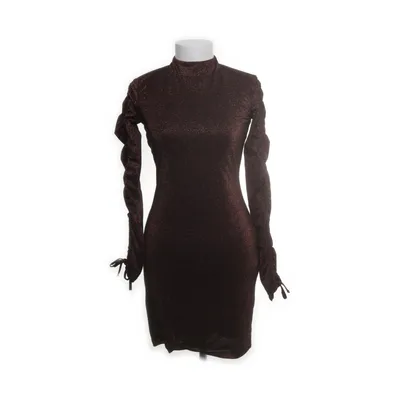 Cocktailjurk (Bruin, Meerkleurig) van Koton Elastaan, Polyester, Viscose