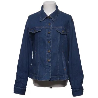 Veste en jean (Bleu) de Brenda Coton, Élasthane
