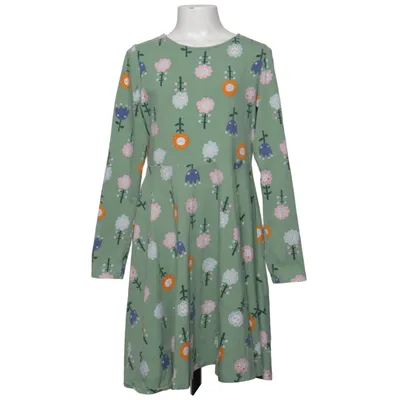 Dress (Green, Multicolored) from Polarn O. Pyret Elastane, Organic cotton