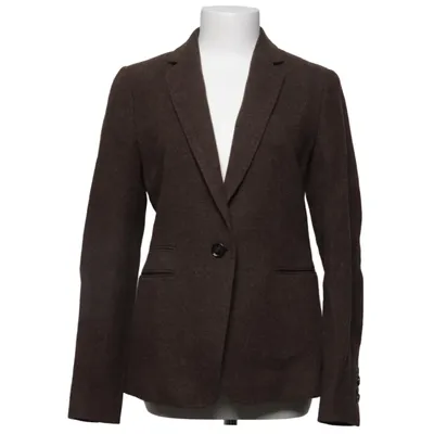 Blazer (Brown) from Massimo Dutti Acetate, Viscose