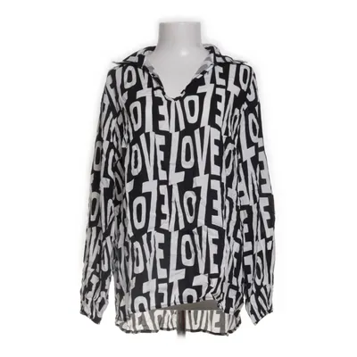 Blouse (Noir, Blanc) de Sarah Viscose