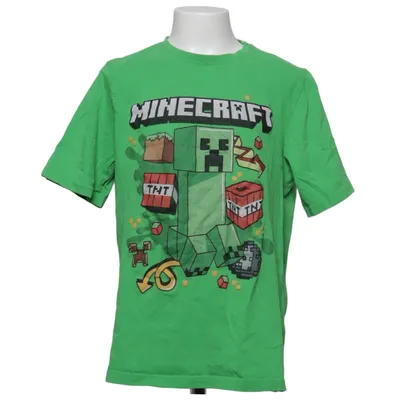 T-shirt (Vert, Multicolore) de Minecraft Coton