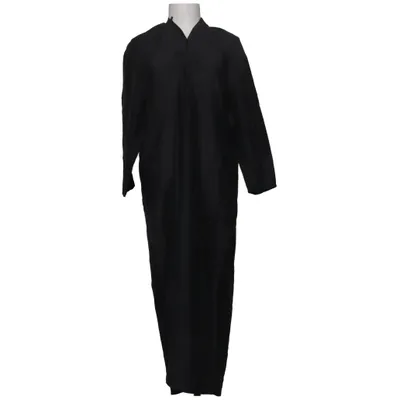 Långklänning (V-Neck Cotton Silk Dress) från Totême Ekologisk bomull, Silke