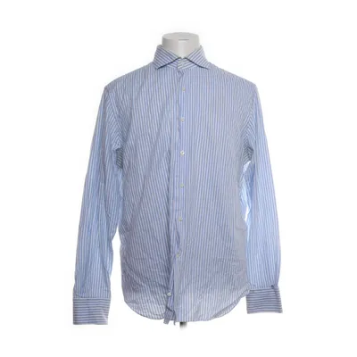 Shirt (Blue, White) from Alessandro Gherardi Cotton