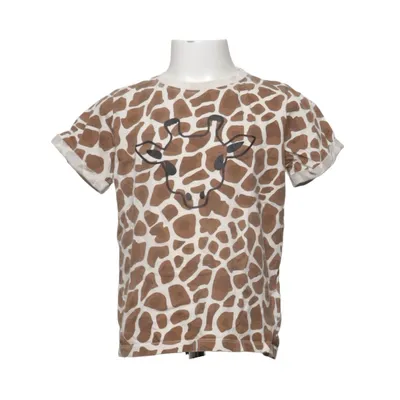 T-shirt (Brun, Beige) fra Kolmården Bomuld