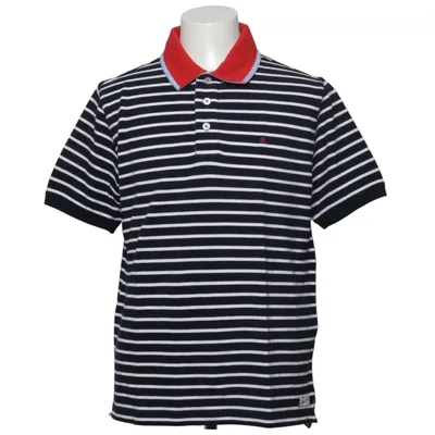 Polo (Bleu, Blanc, Rouge) de Park Lane Coton