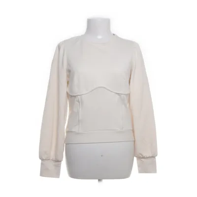 Sweatshirt (Beige) fra Visual Clothing Project Bomuld, Elastan, Polyester