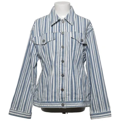 Jeansjacka (Blå, Vit) från Baum Und Pferdgarten Elastan, Ekologisk bomull