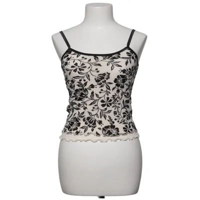 Tank­top (Weiß, Schwarz) von Camera Classic Polyamid