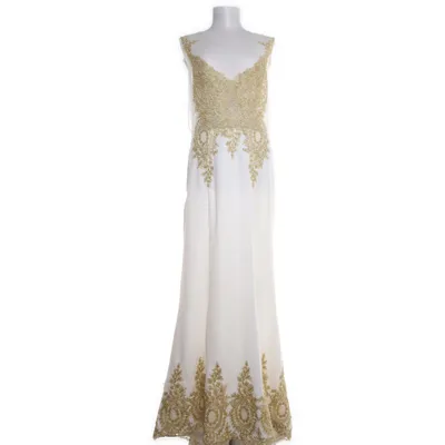 Evening gown (White, Gold) from Grace Karin