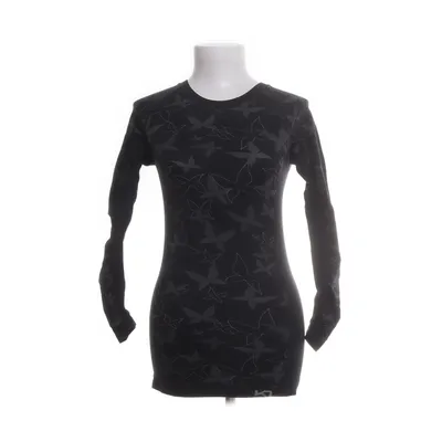 Lange mouwen shirt (Zwart) van Kari Traa Elastaan, Polyamide