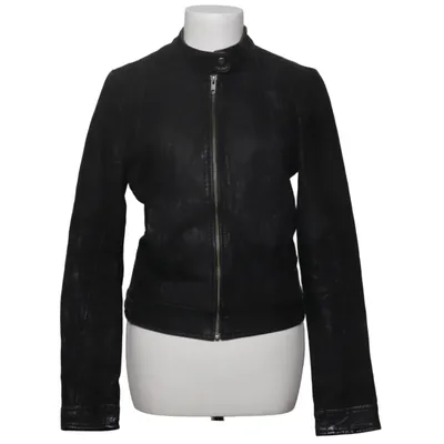 Läderjacka (Grå) från Vero Moda Skinn, Polyester