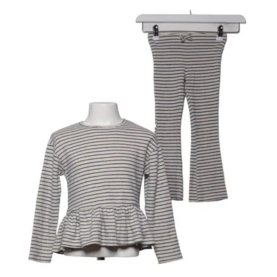 Ensemble (Beige, Bleu) de Zara Élasthane, Polyester, Viscose