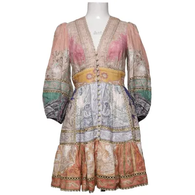 Klänning (Flerfärgad) från Zimmermann Bomull, Linne, Polyester