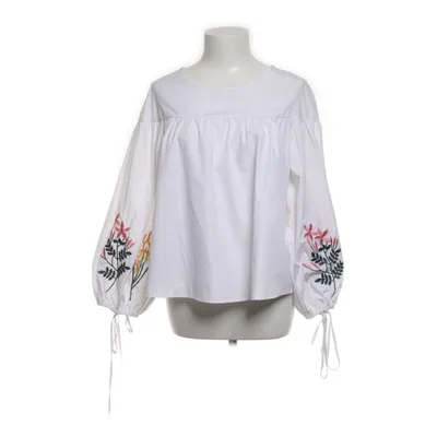 Blus (Vit, Flerfärgad) från Attentif Bomull, Polyester