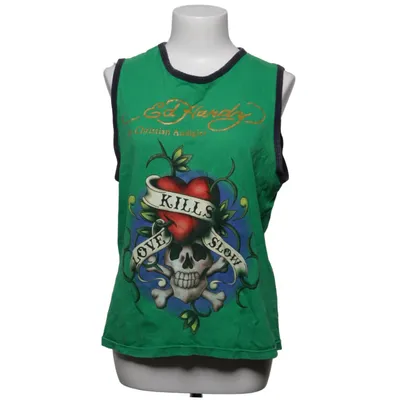 Tanktop  (Grøn) fra Ed Hardy Bomuld