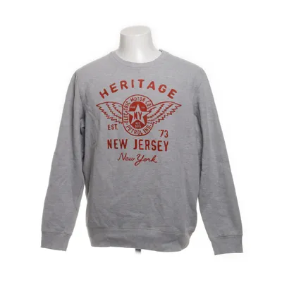 Collegetröja (Grå, Röd) från Petrol Industries Bomull, Polyester